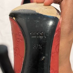 Red Gucci Heels